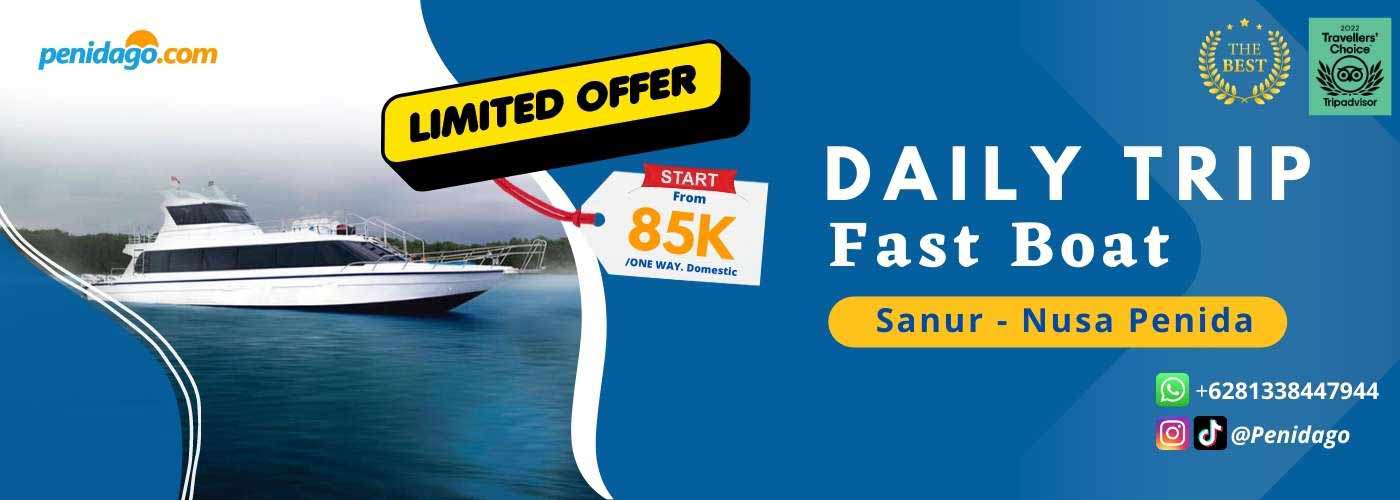 fast boat sanur to nusa penida by penidago